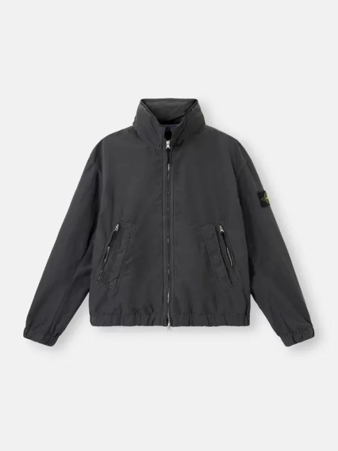 Hemdjacke mit Anti-Drop-Funktion und verdeckter Kapuze