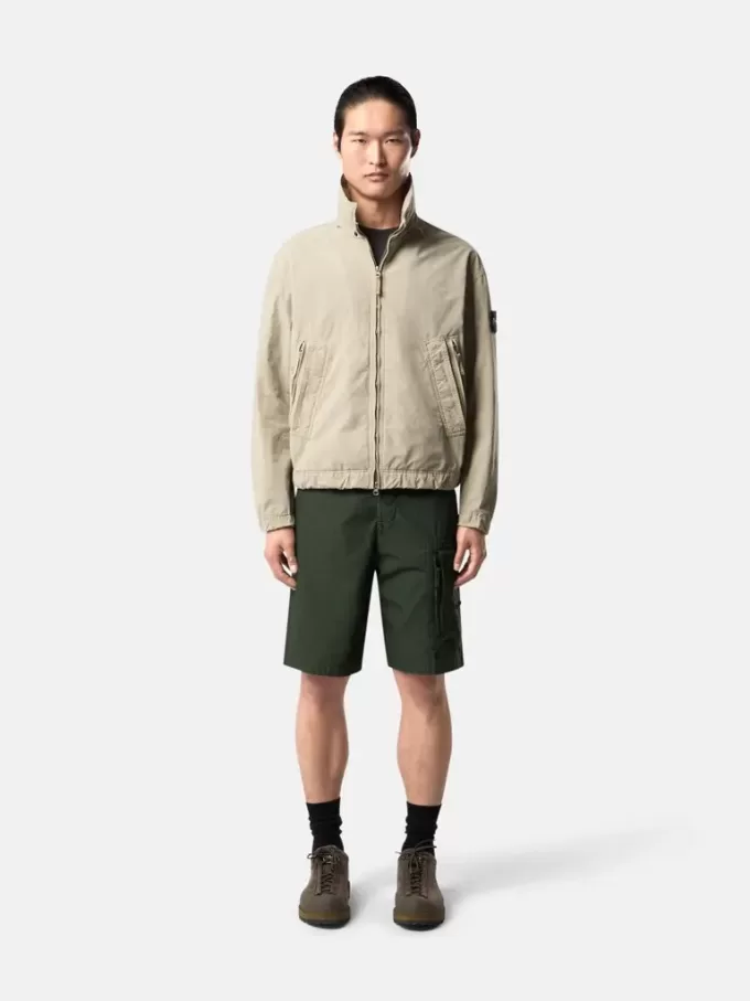 Hemdjacke mit Anti-Drop-Funktion und verdeckter Kapuze