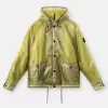 Jacke mit herausnehmbarem Futter und Polyurethan-Außenmaterial