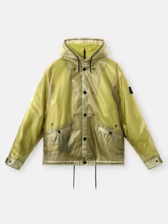 Jacke mit herausnehmbarem Futter und Polyurethan-Außenmaterial