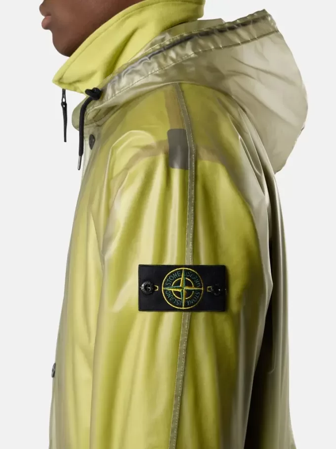 Jacke mit herausnehmbarem Futter und Polyurethan-Außenmaterial