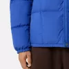 Kapuzen-Daunenjacke mit Anti-Drop- und Druckknopftaschen