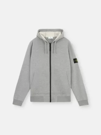 Kapuzen-Sweatshirt mit Kordelzugkapuze und Reißverschluss