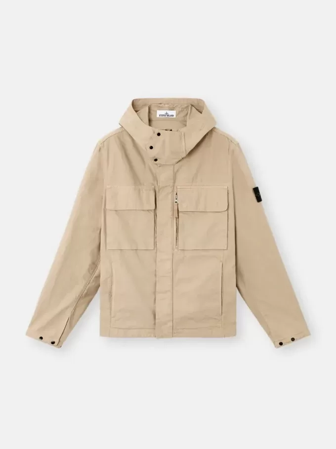Kapuzenjacke mit Anti-Drop- und Brusttaschen