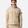 Kapuzenjacke mit Anti-Drop- und Brusttaschen