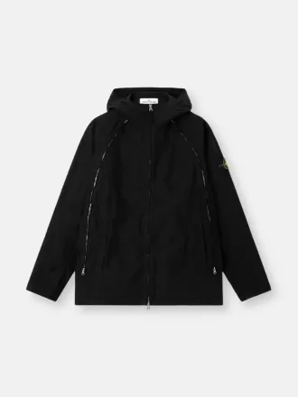 Kapuzenjacke mit Anti-Drop- und Reißverschlusstaschen