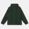 Kapuzenjacke mit Anti-Drop- und Reißverschlusstaschen