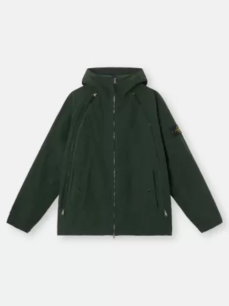 Kapuzenjacke mit Anti-Drop- und Reißverschlusstaschen