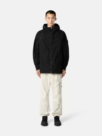 Kapuzenjacke mit Anti-Drop- und Reißverschlusstaschen