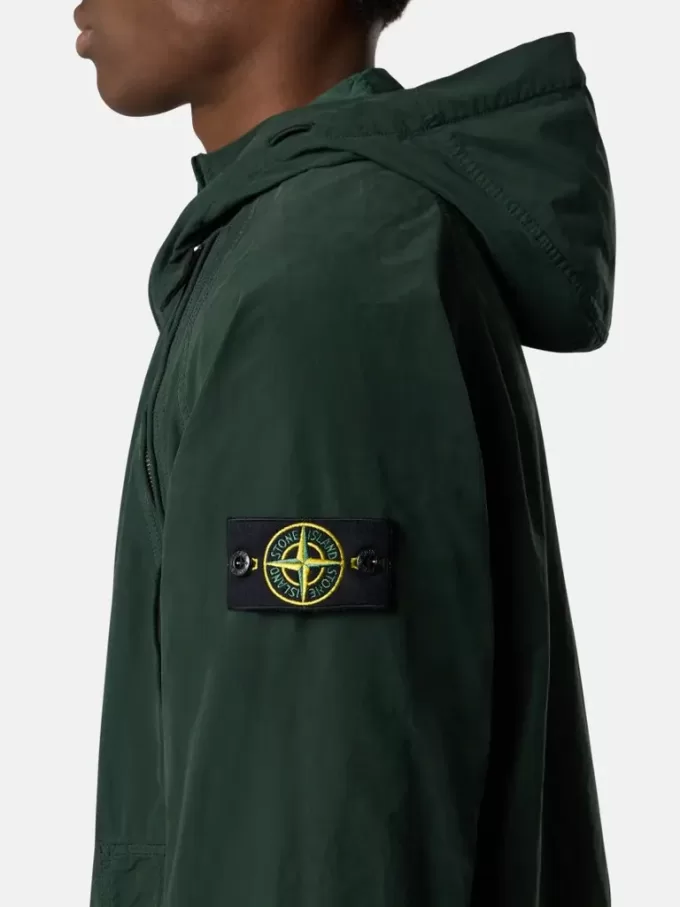 Kapuzenjacke mit Anti-Drop- und Reißverschlusstaschen