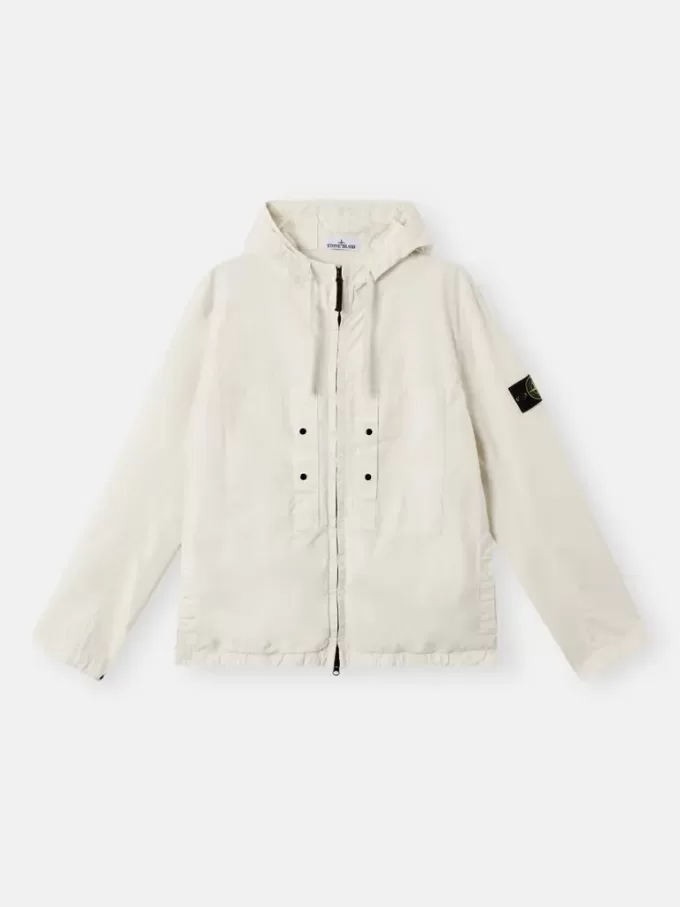 Kapuzenjacke mit Brusttaschen und Anti-Drop-Funktion