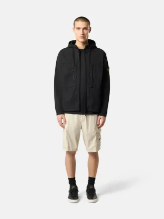 Kapuzenjacke mit Brusttaschen und Anti-Drop-Funktion