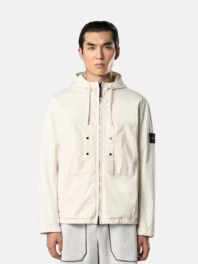 Kapuzenjacke mit Brusttaschen und Anti-Drop-Funktion