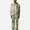 Kapuzenjacke mit Camouflage-Print und Anti-Drop-Beschichtung