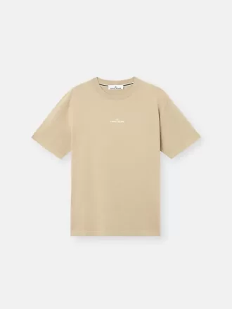 Kurzarm-T-Shirt in regulärer Passform mit „Industrial”-Aufdruck