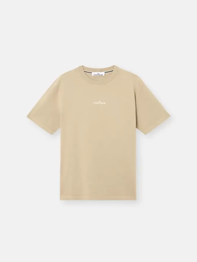 Kurzarm-T-Shirt in regulärer Passform mit „Industrial”-Aufdruck