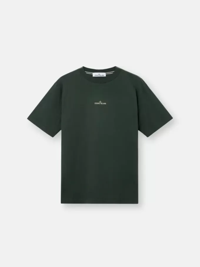 Kurzarm-T-Shirt in regulärer Passform mit „Industrial”-Aufdruck