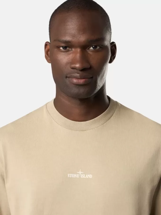 Kurzarm-T-Shirt in regulärer Passform mit „Industrial”-Aufdruck