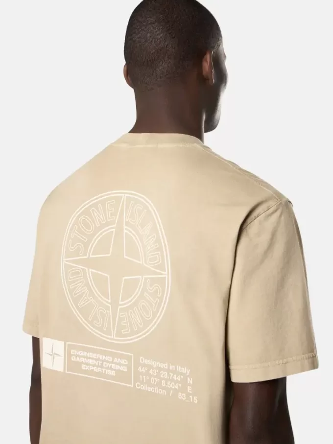 Kurzarm-T-Shirt in regulärer Passform mit „Industrial”-Aufdruck