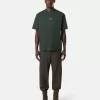 Kurzarm-T-Shirt in regulärer Passform mit „Industrial”-Aufdruck
