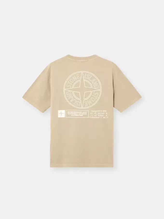 Kurzarm-T-Shirt in regulärer Passform mit „Industrial”-Aufdruck