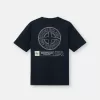 Kurzarm-T-Shirt in regulärer Passform mit „Industrial”-Aufdruck