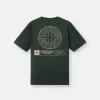 Kurzarm-T-Shirt in regulärer Passform mit „Industrial”-Aufdruck