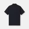 Kurzärmeliges Poloshirt mit Kompass-Aufnäher
