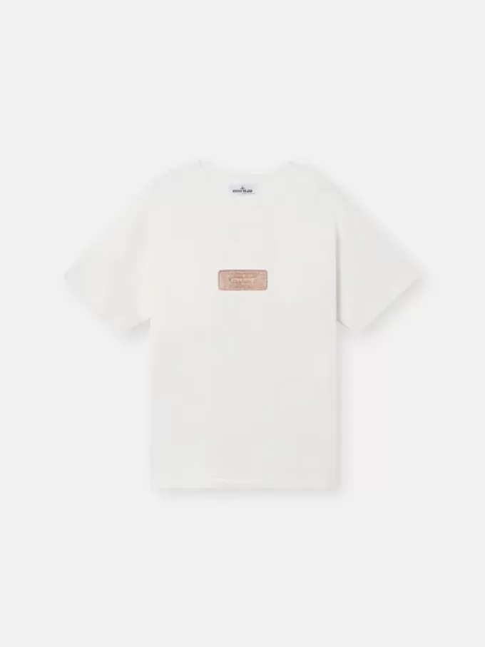 Kurzärmeliges T-Shirt in regulärer Passform mit archivinspiriertem Print