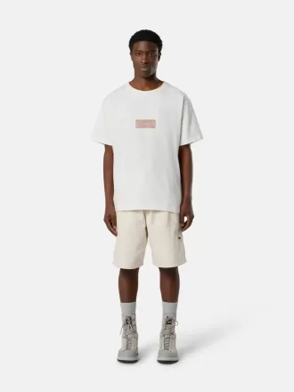 Kurzärmeliges T-Shirt in regulärer Passform mit archivinspiriertem Print
