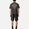 Kurzärmeliges T-Shirt in regulärer Passform mit „Bleeding Numbers”-Print