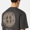 Kurzärmeliges T-Shirt in regulärer Passform mit „Bleeding Numbers”-Print
