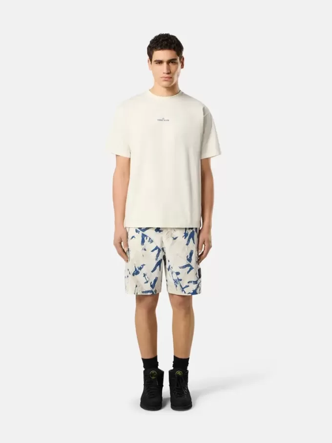 Kurzärmeliges T-Shirt mit „Compass Camo”-Print