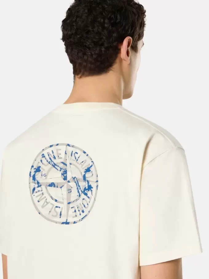 Kurzärmeliges T-Shirt mit „Compass Camo”-Print