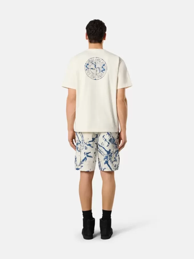 Kurzärmeliges T-Shirt mit „Compass Camo”-Print