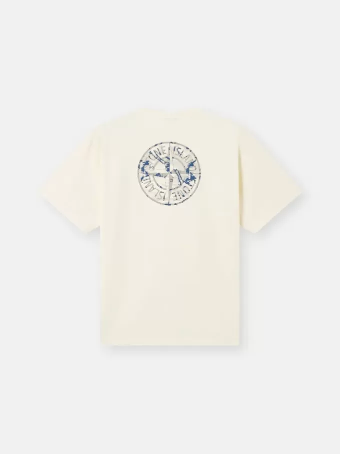 Kurzärmeliges T-Shirt mit „Compass Camo”-Print