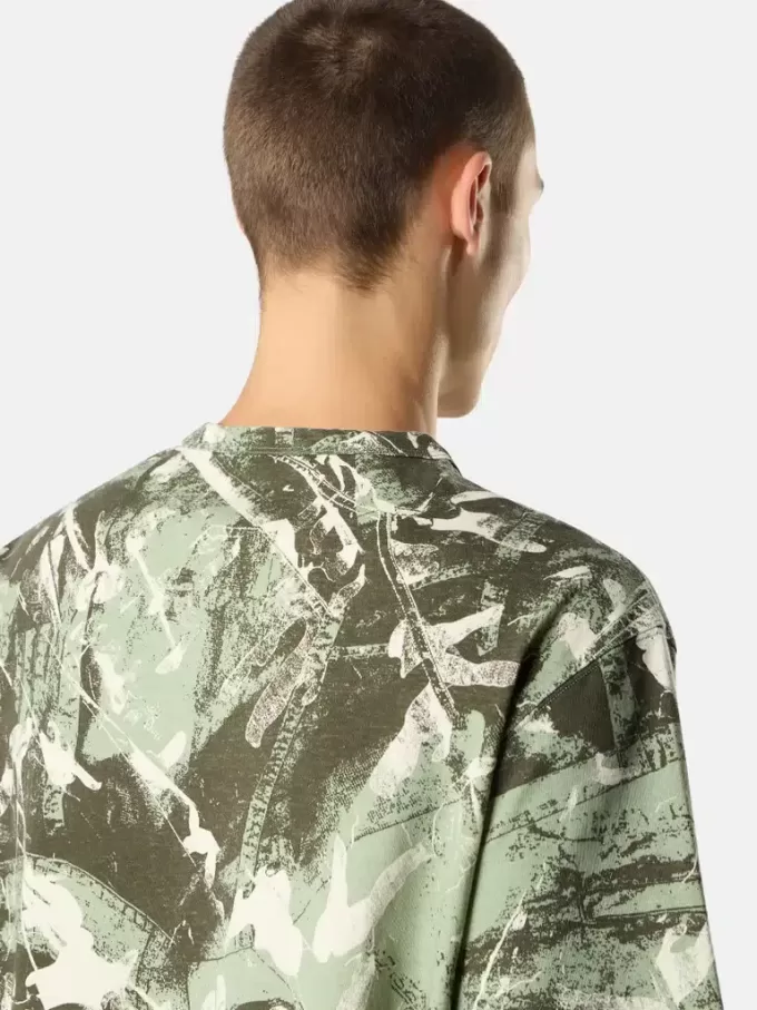 Kurzärmeliges T-Shirt mit „Scan Camo”-Print