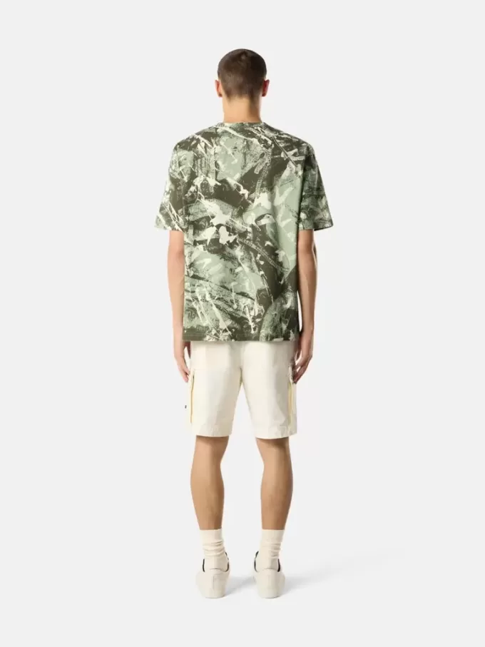 Kurzärmeliges T-Shirt mit „Scan Camo”-Print