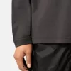 Langärmliges T-Shirt in regulärer Passform mit ton-in-ton Compass-Patch