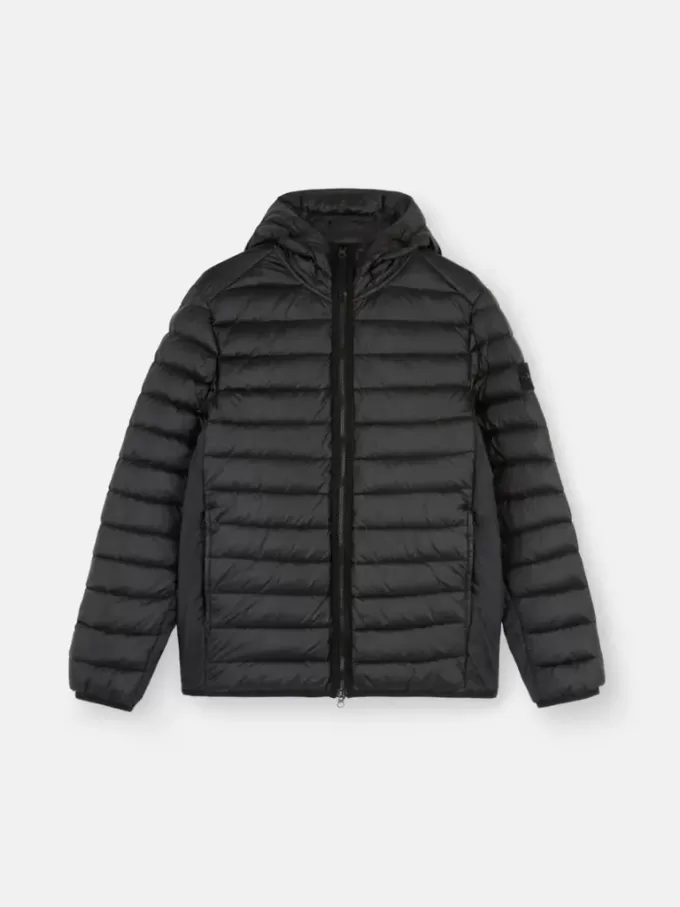 Leichte Daunenjacke mit Kapuze