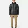 Leichte Daunenjacke mit Kapuze