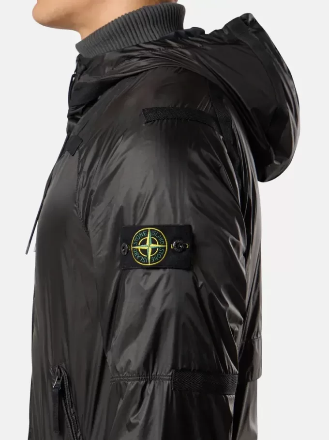 Leichte Kapuzenjacke mit Anti-Drop- und reflektierenden Details