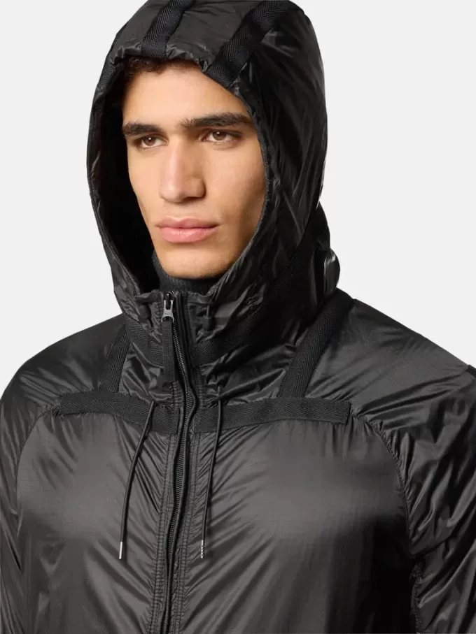 Leichte Kapuzenjacke mit Anti-Drop- und reflektierenden Details