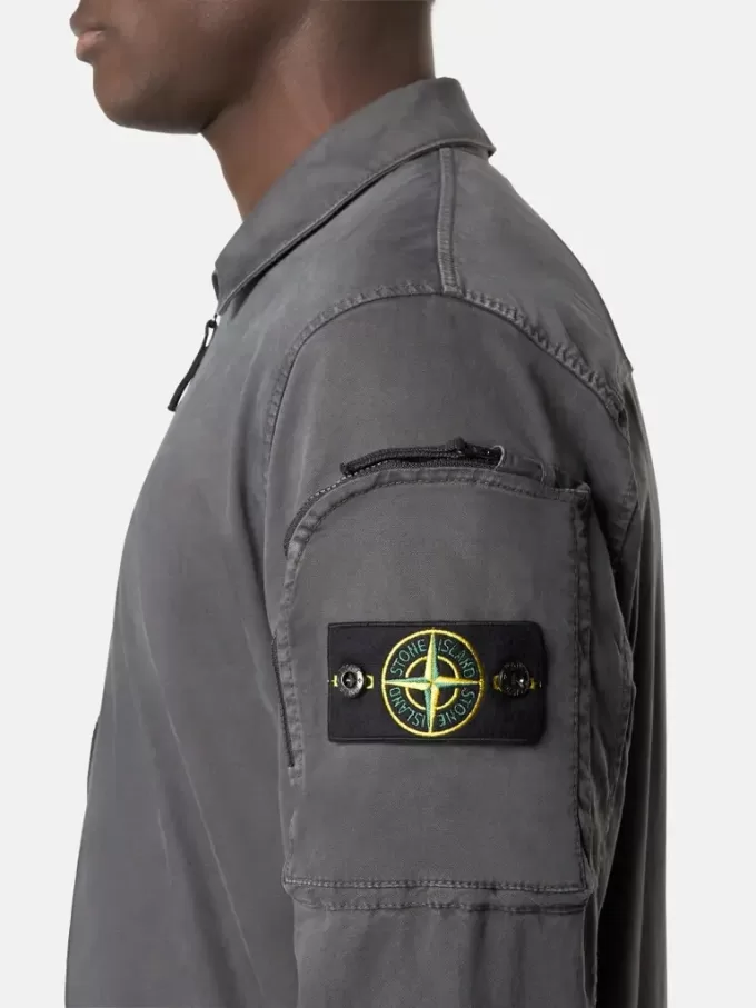 Overshirt mit Reißverschluss