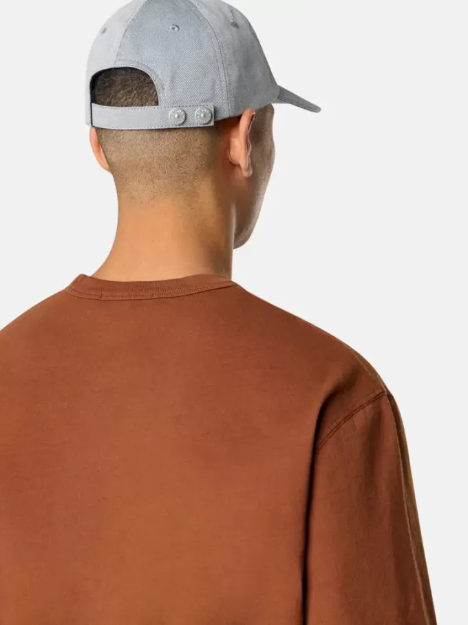 Oversized-Fit-T-Shirt mit kurzen Ärmeln und bedruckten Streifen