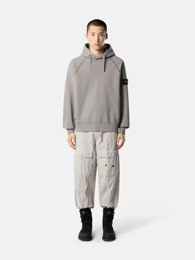 Oversized-Sweatshirt mit Kapuze und Raglanärmeln