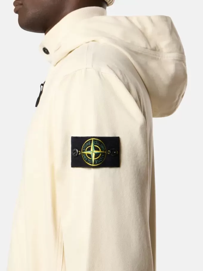 Oversized-Sweatshirt mit Kapuze und Reißverschluss sowie gerippten Einsätzen
