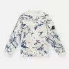 Oversized-Sweatshirt mit Rundhalsausschnitt und Camouflage-Print
