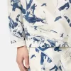 Oversized-Sweatshirt mit Rundhalsausschnitt und Camouflage-Print