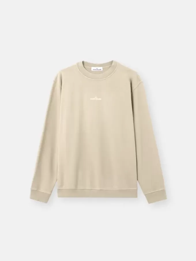 Oversized-Sweatshirt mit Rundhalsausschnitt und „Industrial Four”-Print